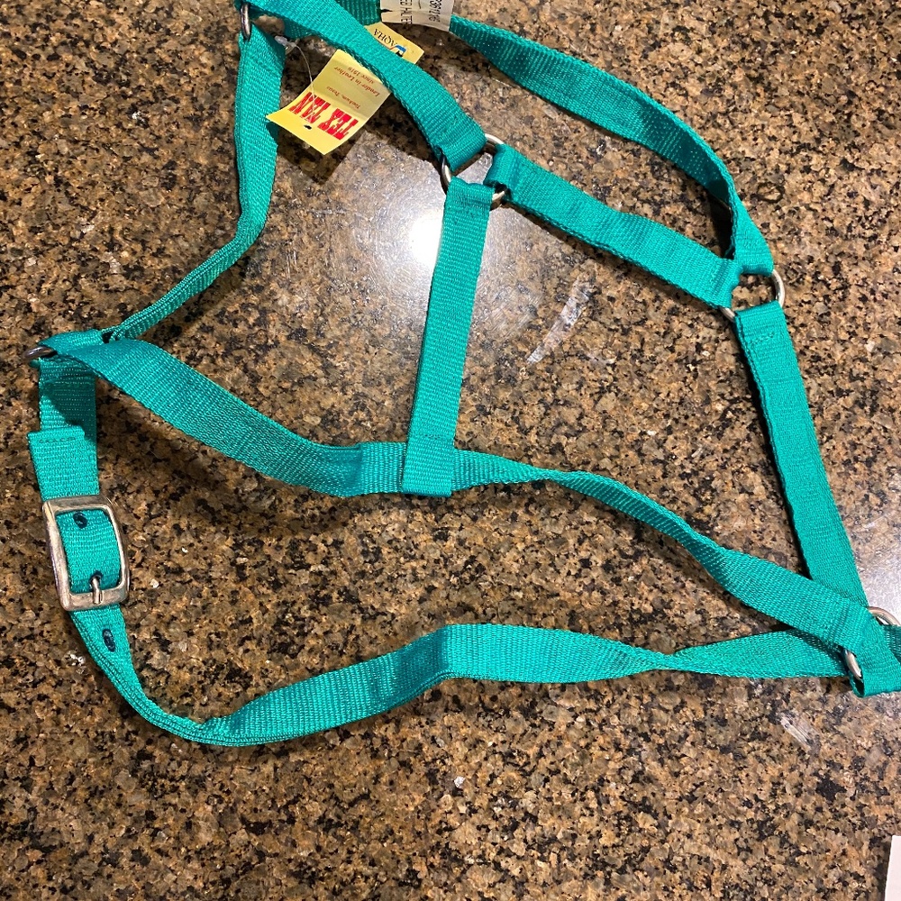 Abetta TEX TAN Horse halter NEW  size large